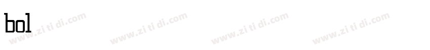 bolota light字体转换